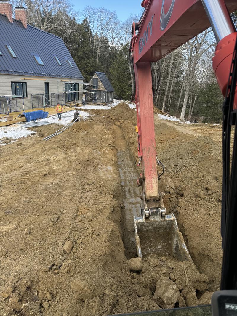 Frost walls and footings