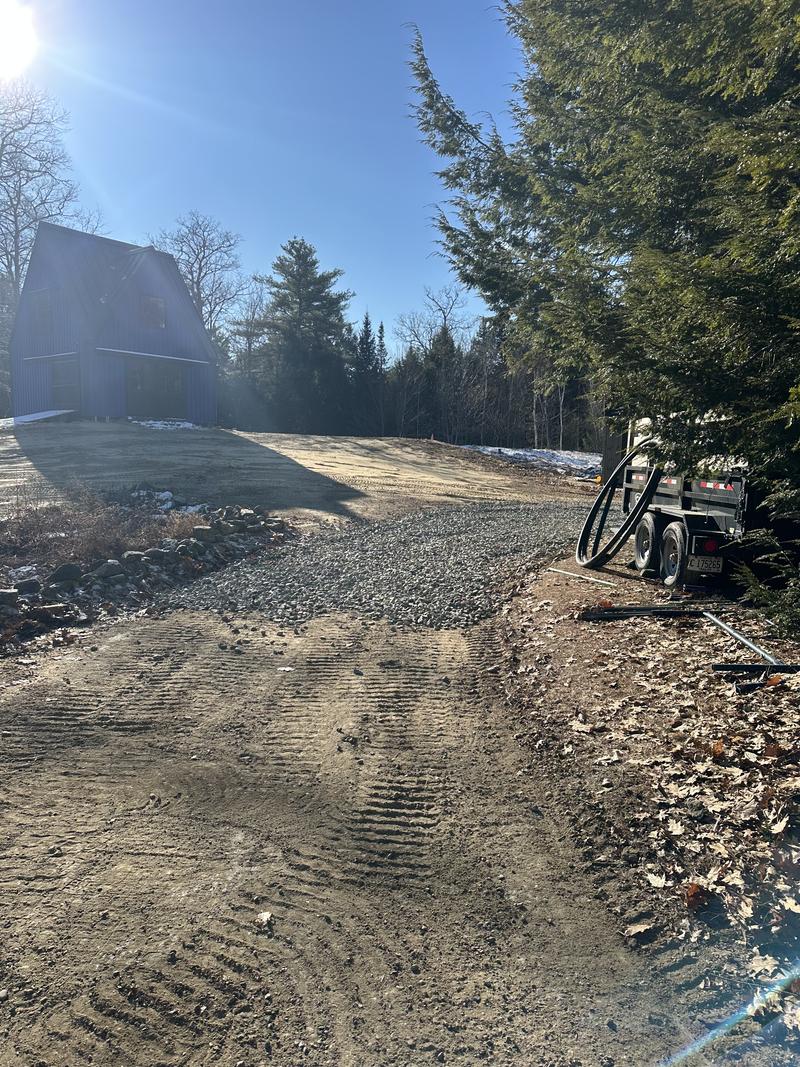 New Castle custom home foundation