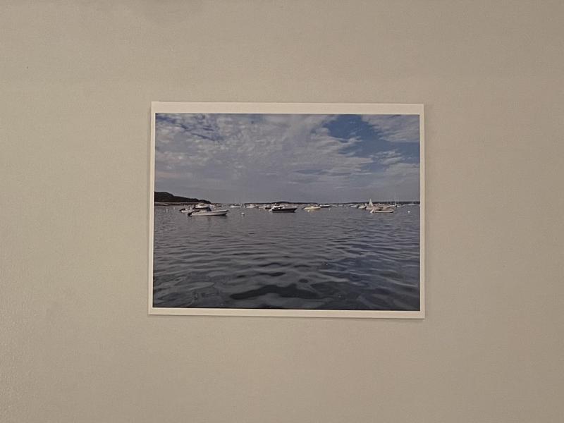 Gratitude for Maine Summer Note Card Set, card 4 with a Maine summer photo