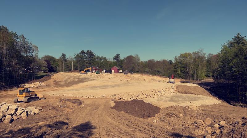 Site utility installation by Envy Excavation