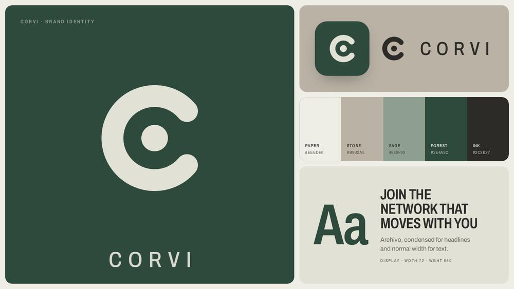Branding and identity by K Squared