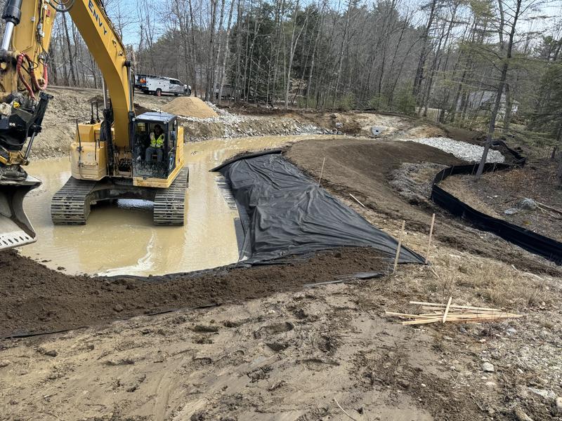Site utility installation by Envy Excavation
