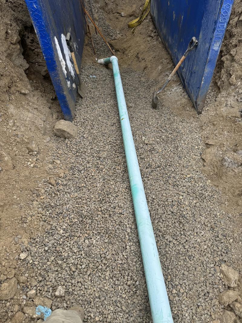 Site utility installation by Envy Excavation