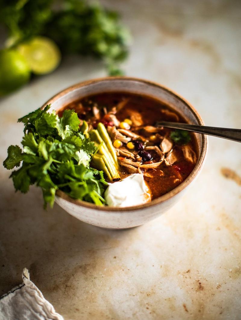 Easy Pantry Chicken Tortilla Soup