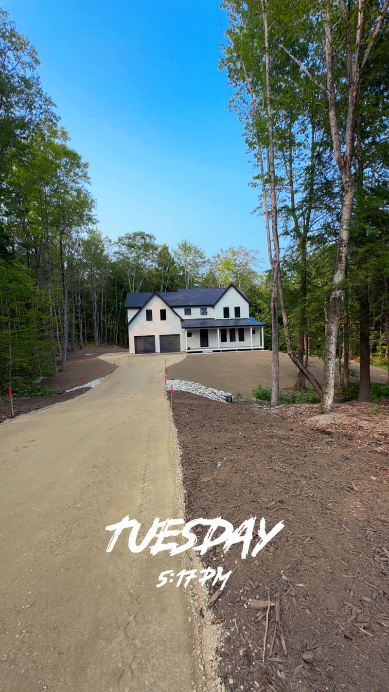 Hydroseed-ready lawn prep, Southern Maine