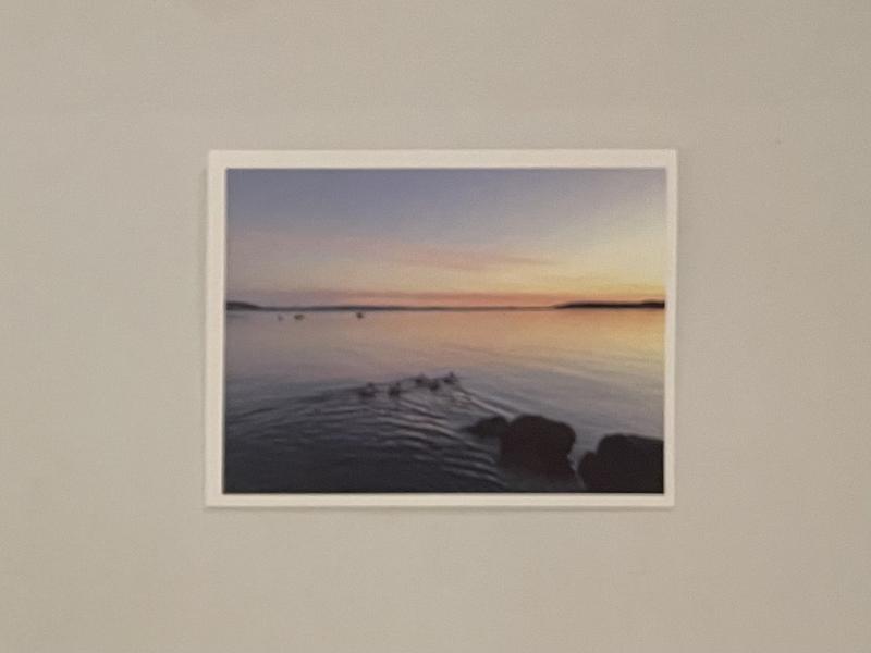 Gratitude for Maine Spring Note Card Set, card 1 with a Maine spring photo
