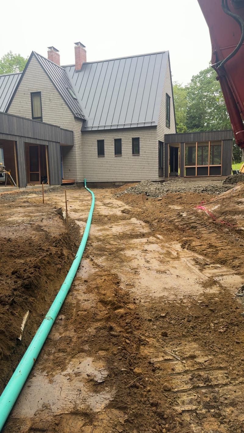 Frost walls and footings