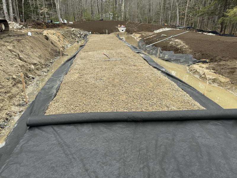 Site utility installation by Envy Excavation