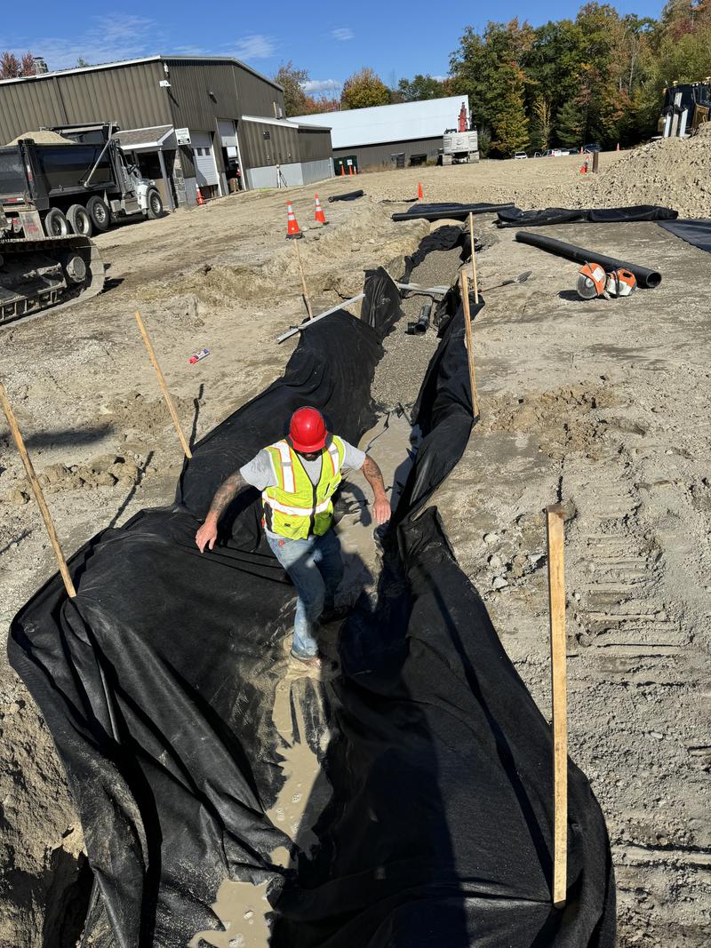 Drainage and grading