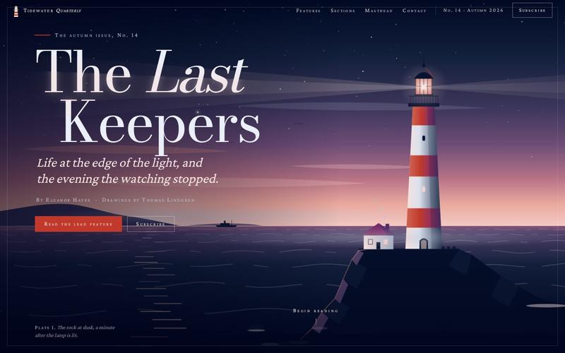 Tidewater Quarterly template