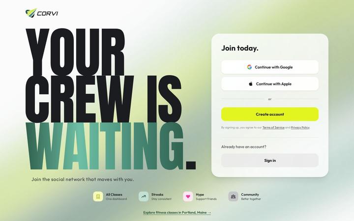 Corvi website