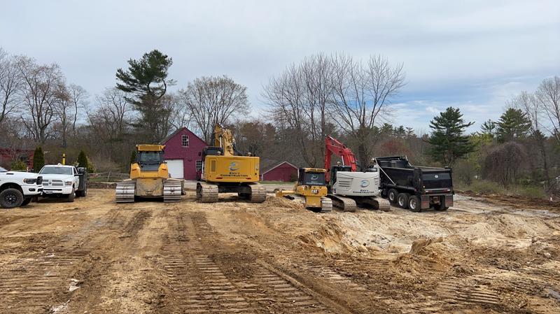 Site utility installation by Envy Excavation