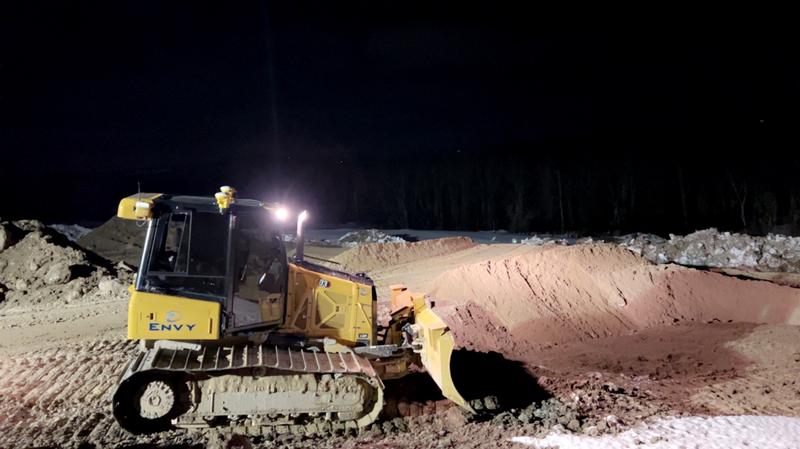 Septic system installation by Envy Excavation in Southern Maine