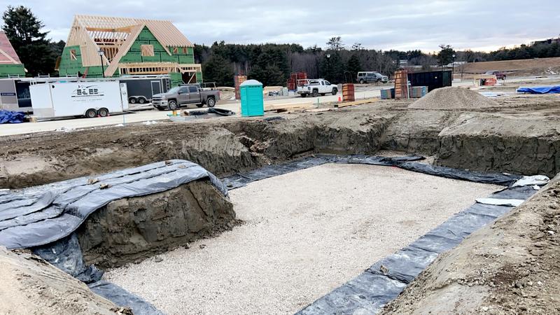 Foundation excavation by Envy Construction