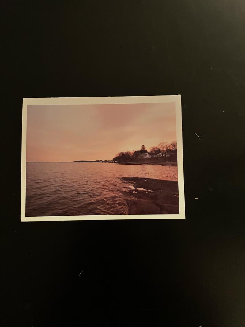 Gratitude for Maine Original Note Card Set, card 3 with a Maine photo