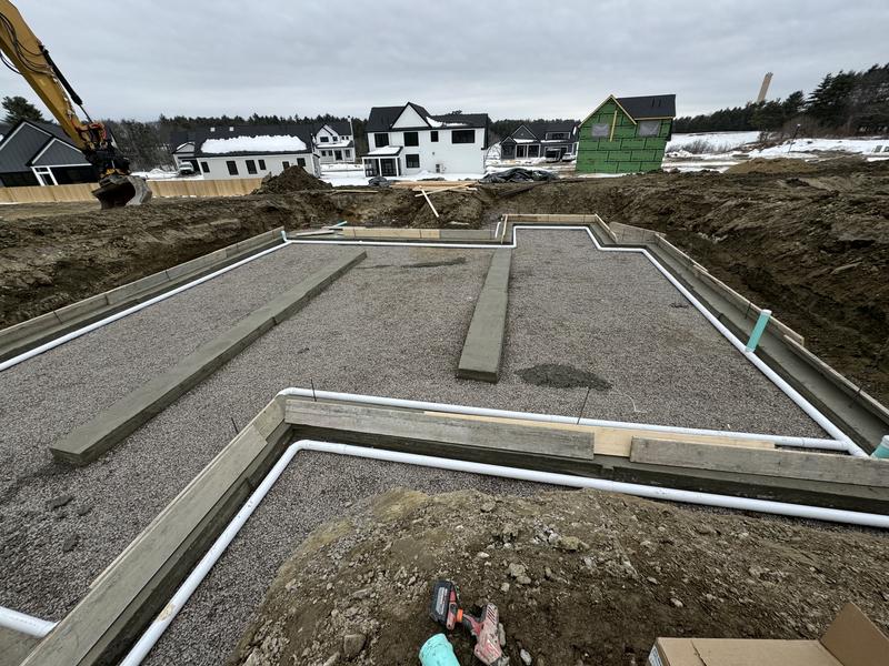 Backfill and compaction around a new foundation