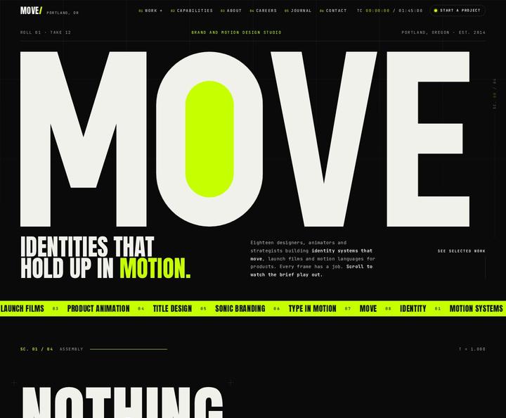 MOVE template, full page