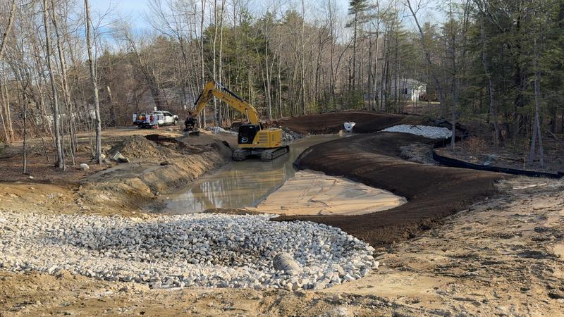 Site utility installation by Envy Excavation