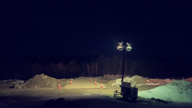 Septic and utilities install