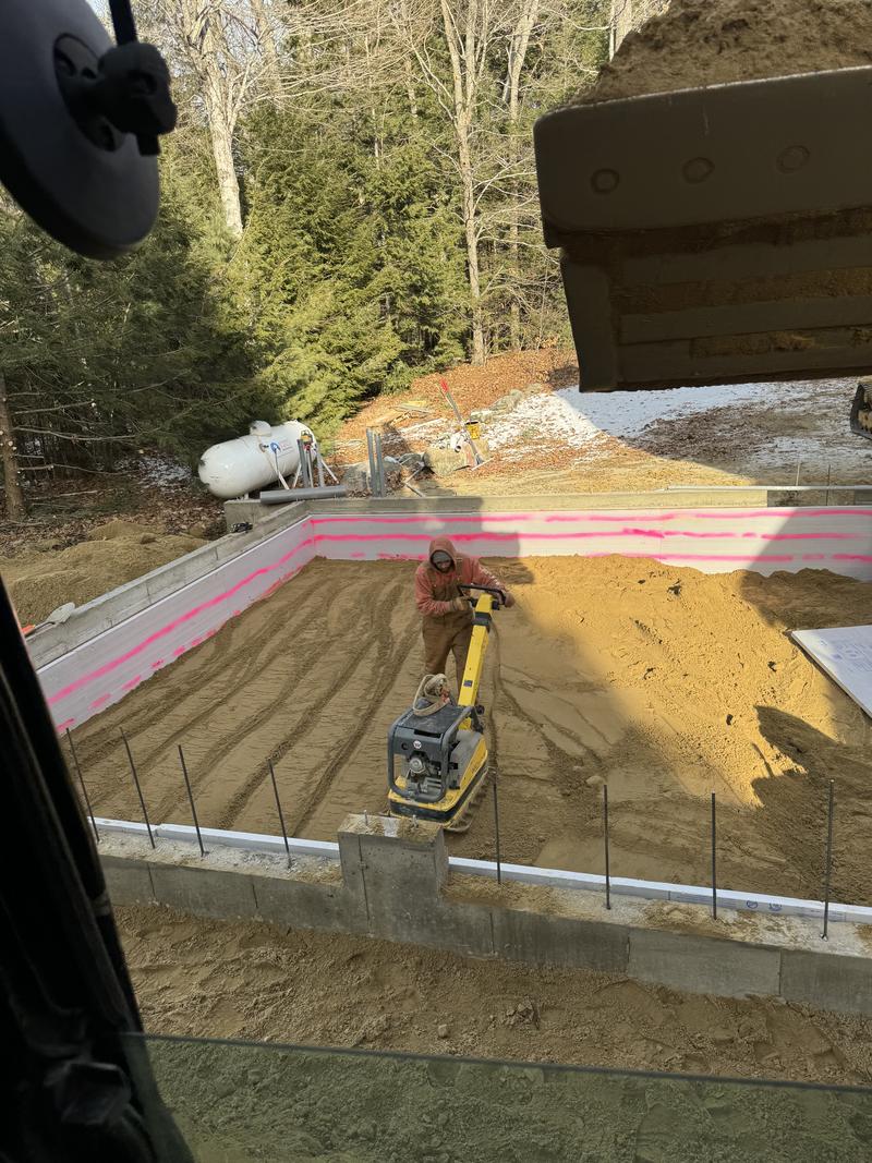 Foundation site preparation