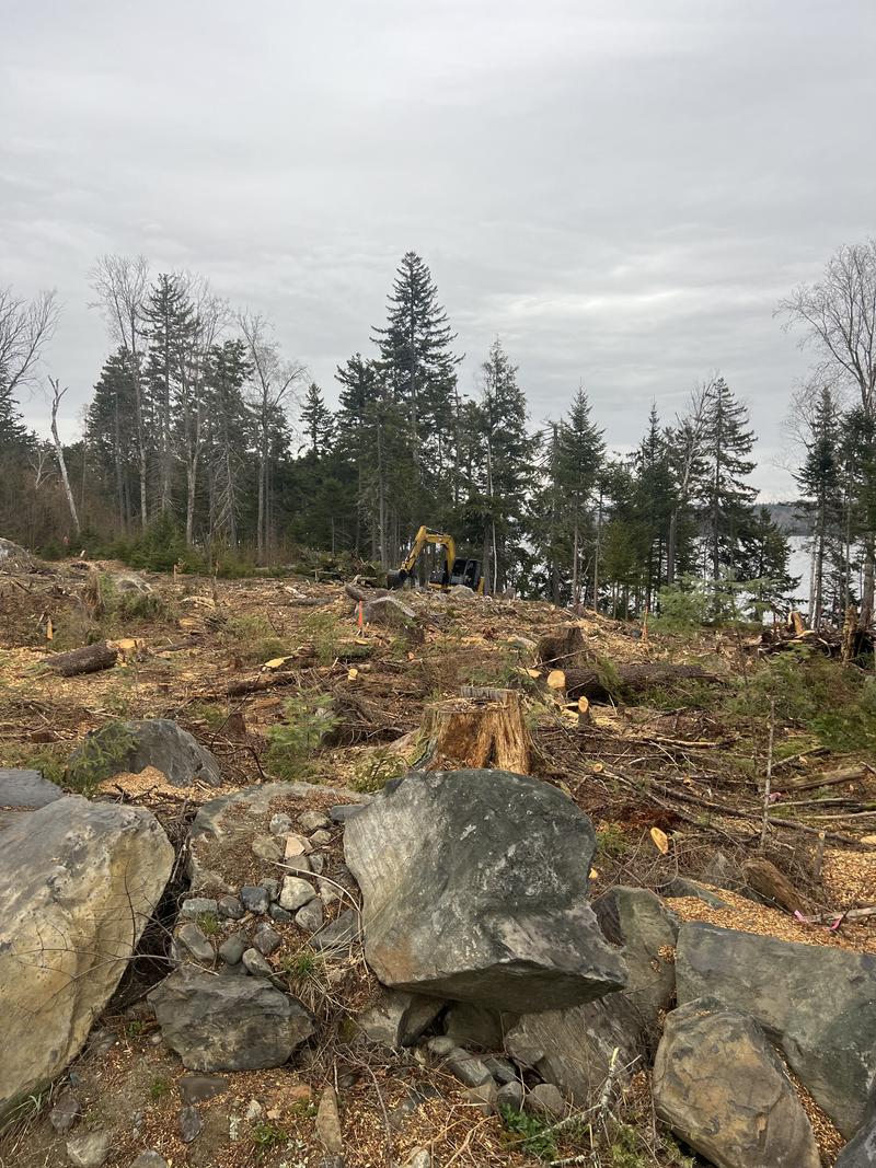 Foundation excavation