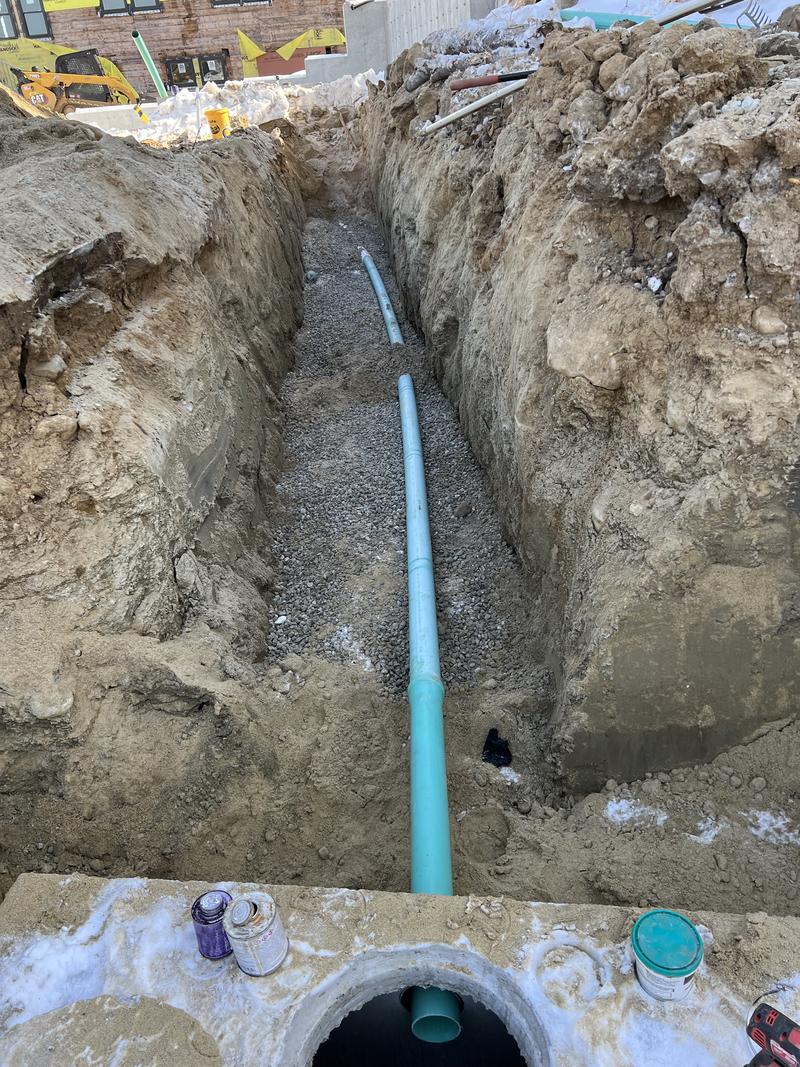 Septic system installation by Envy Excavation in Southern Maine