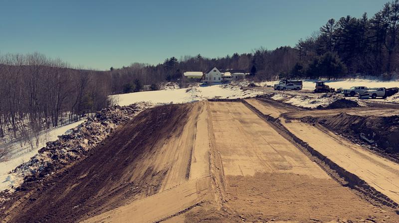 Septic system installation by Envy Excavation in Southern Maine