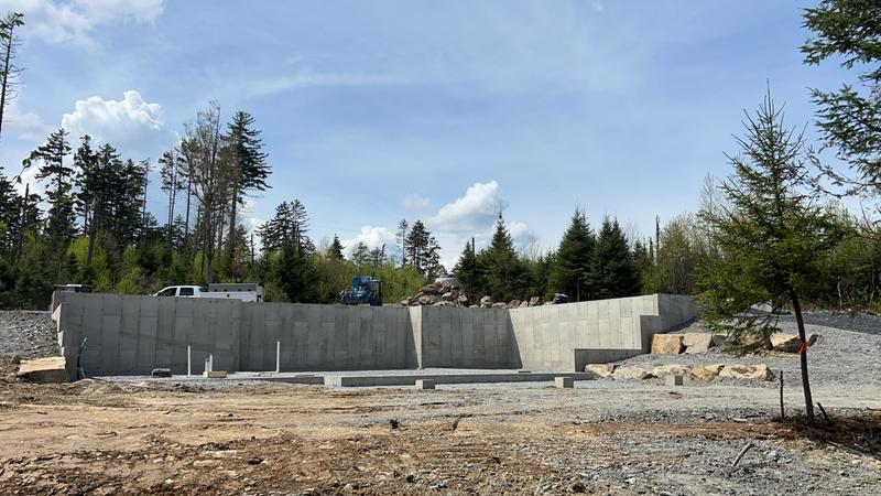 Foundation excavation