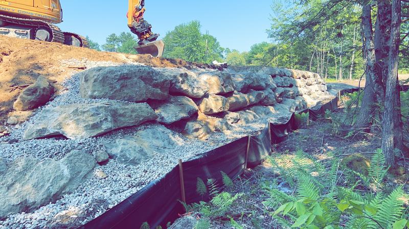 Site utility installation by Envy Excavation