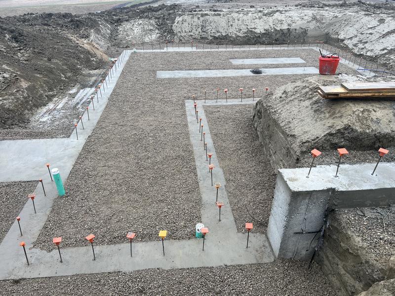 Foundation excavation by Envy Construction