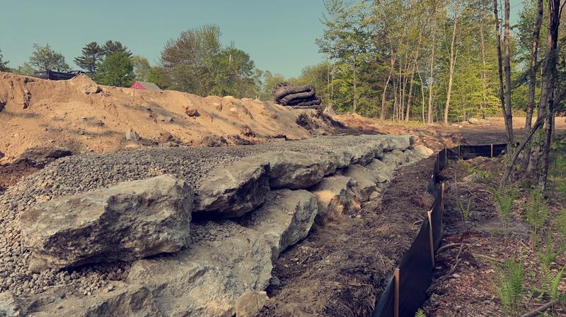 Site utility installation by Envy Excavation