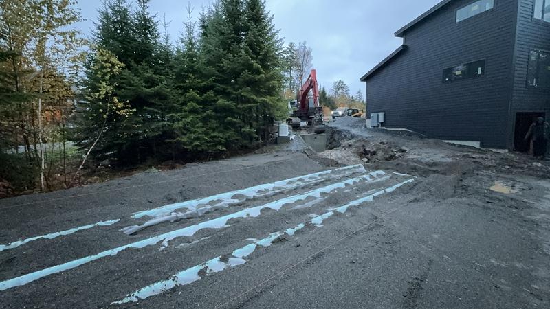 Foundation excavation