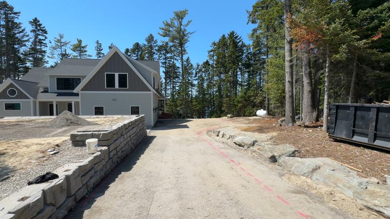 Driveway grading and base work by Envy Excavation
