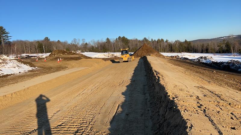 Septic system installation by Envy Excavation in Southern Maine