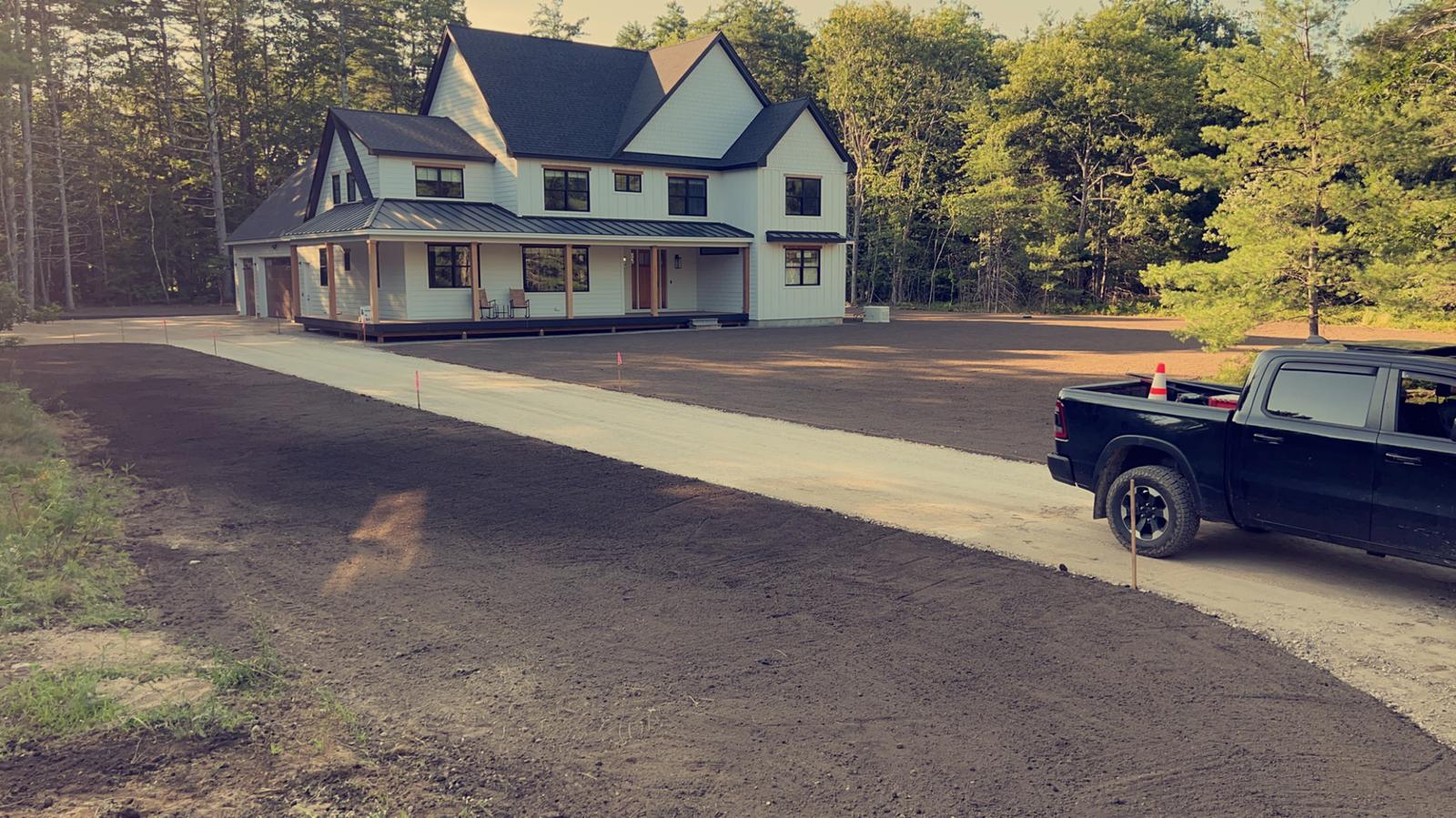 Driveway Construction in Southern Maine
