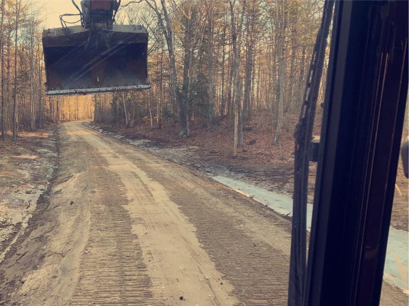 Driveway and road construction