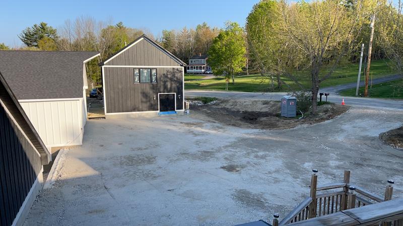 Site preparation in Otisfield