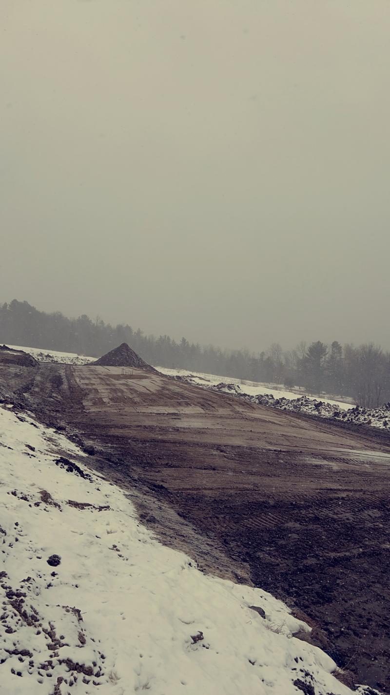 Estate parking and earthwork