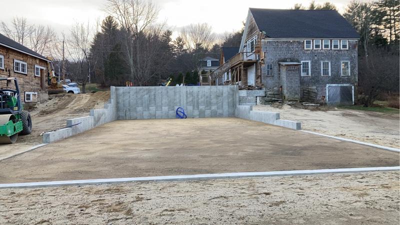 Septic and utilities install