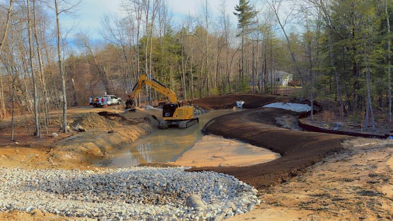 Site utility installation by Envy Excavation
