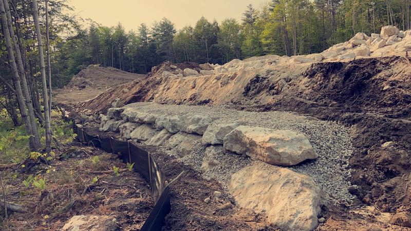 Site utility installation by Envy Excavation
