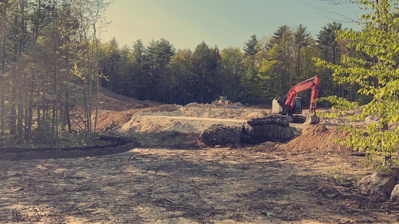 Site utility installation by Envy Excavation
