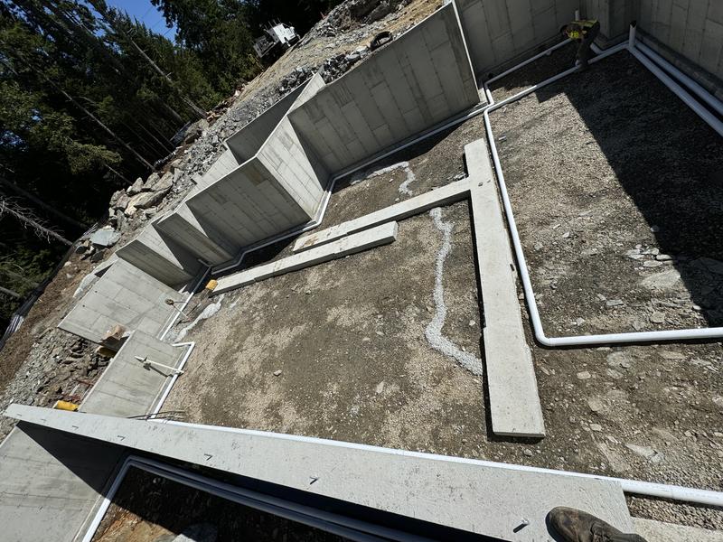 Foundation excavation by Envy Construction