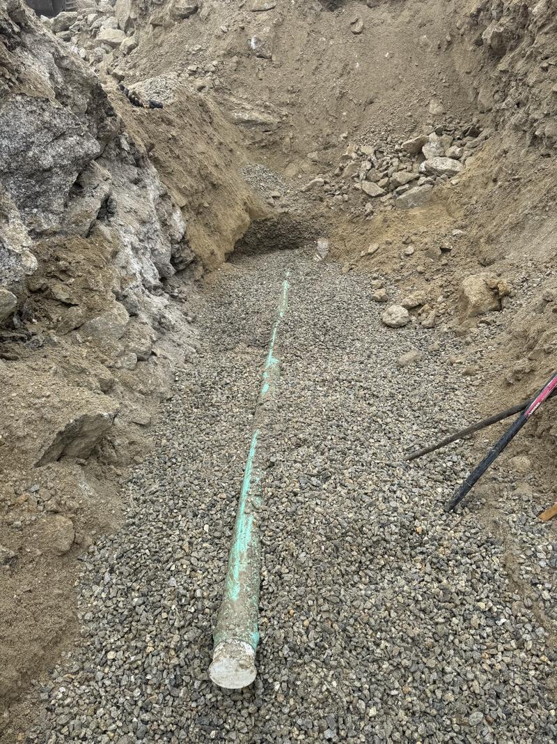 Site utility installation by Envy Excavation