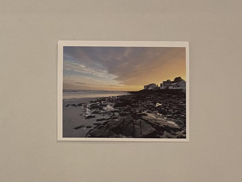 Gratitude for Maine Spring Note Card Set, card 4 with a Maine spring photo