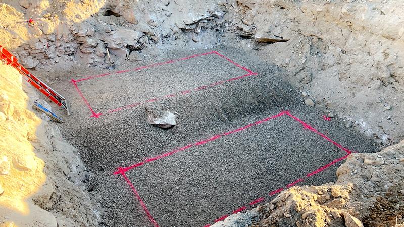 Site utility installation by Envy Excavation