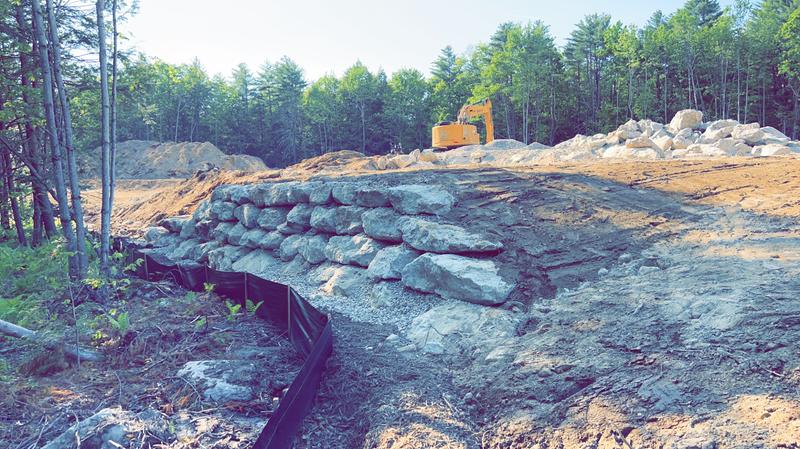 Site utility installation by Envy Excavation