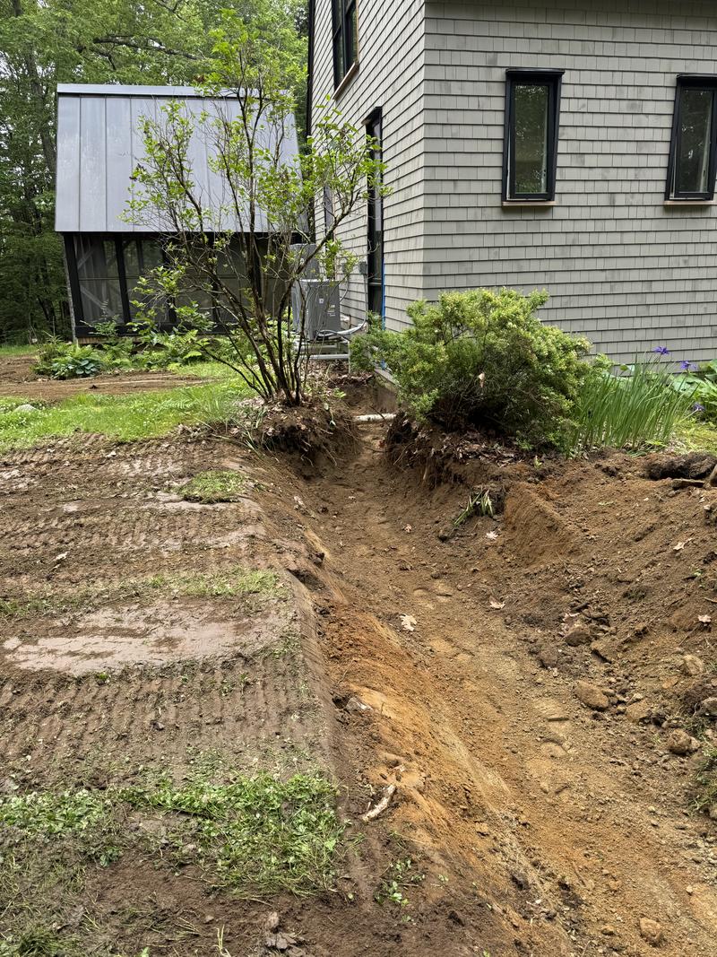 Foundation excavation