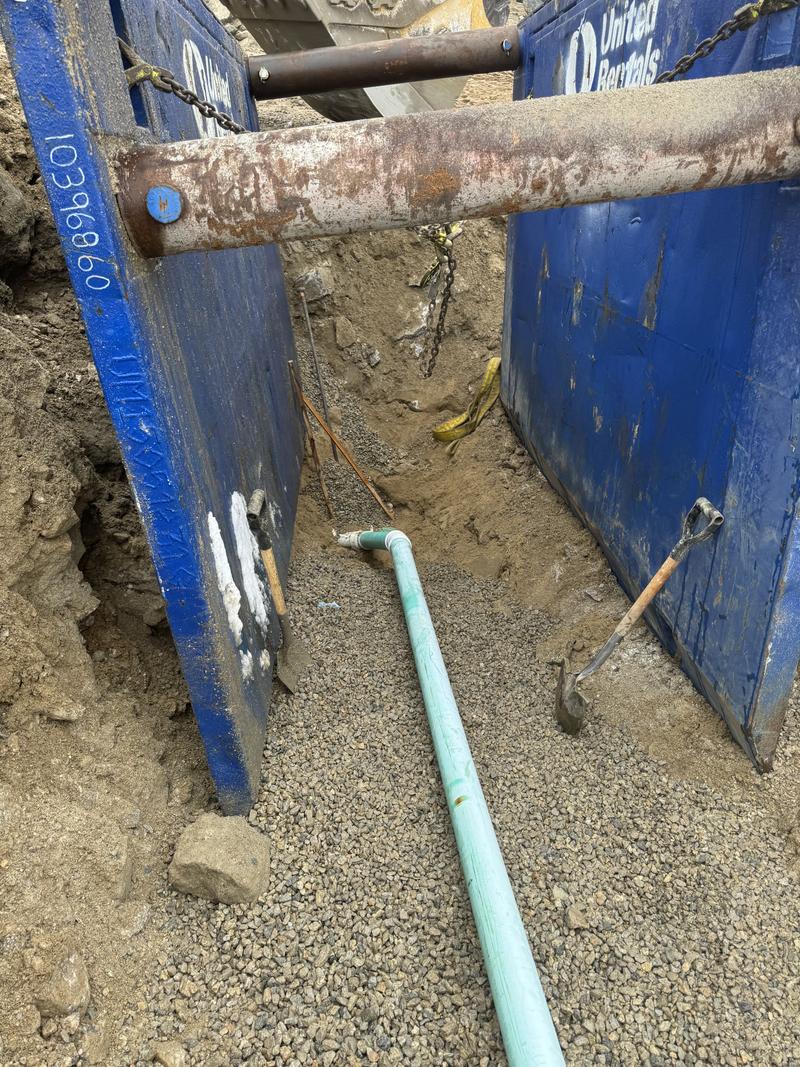 Site utility installation by Envy Excavation